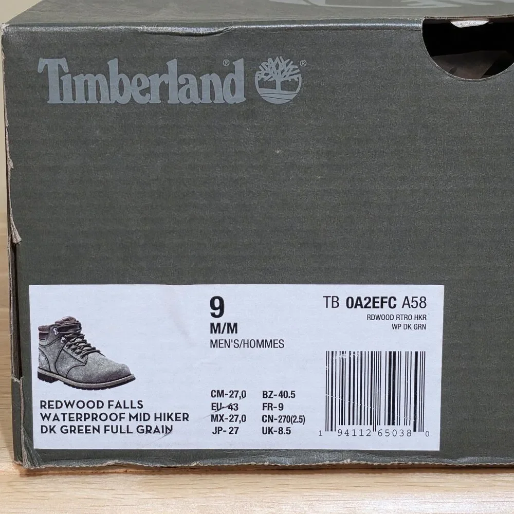 Timberland new box